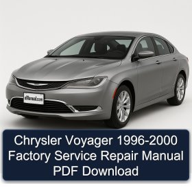 Chrysler Voyager 1996-2000 Factory Service Repair Manual PDF Download