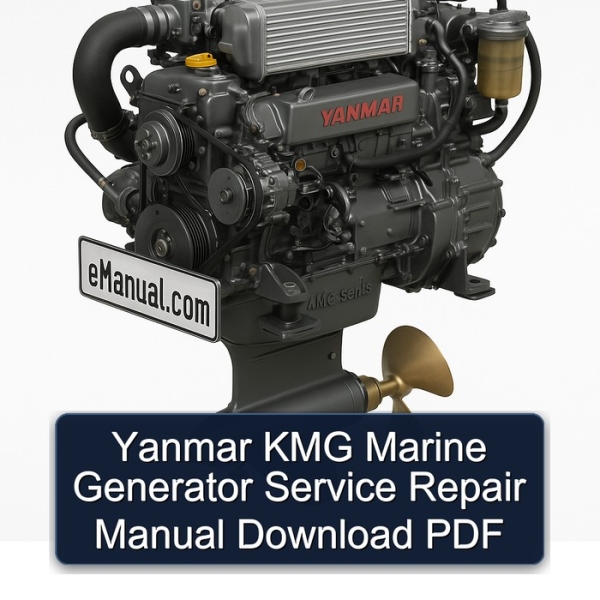 Yanmar KMG Marine Generator Service Repair Manual Download PDF