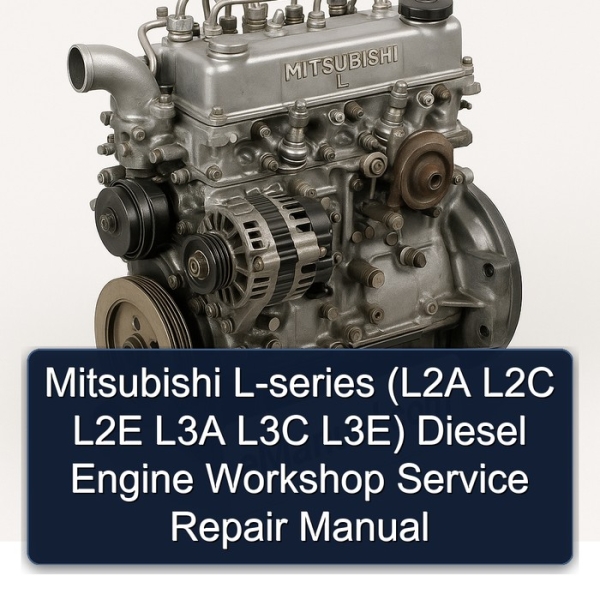 Mitsubishi L-series (L2A L2C L2E L3A L3C L3E) Diesel Engine Workshop Service Repair Manual