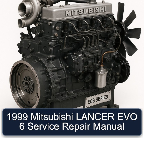 1999 Mitsubishi LANCER EVO 6 Service Repair Manual
