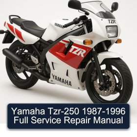 Yamaha Tzr-250 1987-1996 Full Service Repair Manual