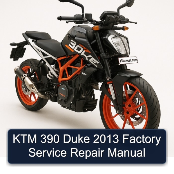 KTM 390 Duke 2013 Factory Service Repair Manual