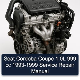Seat Cordoba Coupe 1.0L 999 cc 1993-1999 Service Repair Manual