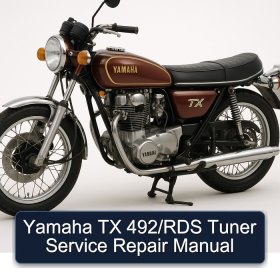 Yamaha TX 492/RDS Tuner Service Repair Manual