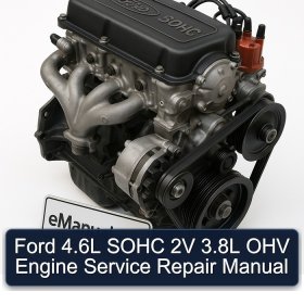 Ford 4.6L SOHC 2V 3.8L OHV Engine Service Repair Manual