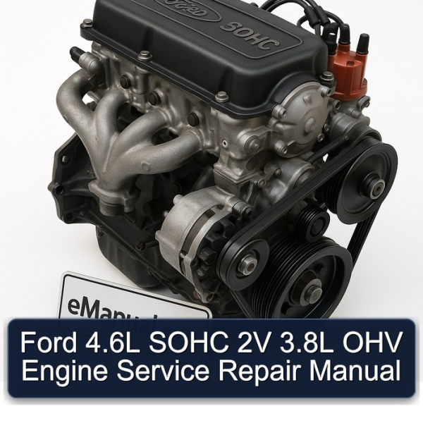 Ford 4.6L SOHC 2V 3.8L OHV Engine Service Repair Manual