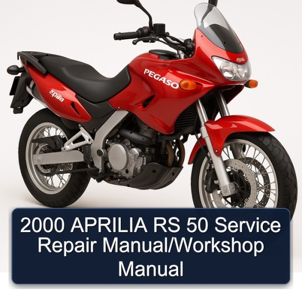 2000 APRILIA RS 50 Service Repair Manual/Workshop Manual