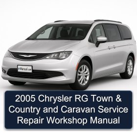 2005 Chrysler RG Town & Country and Caravan Service Repair Workshop Manual