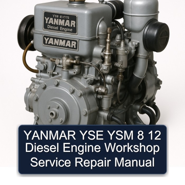 YANMAR YSE YSM 8 12 Diesel Engine Workshop Service Repair Manual