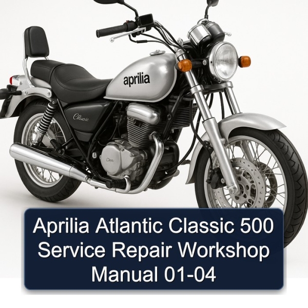 Aprilia Atlantic Classic 500 Service Repair Workshop Manual 01-04