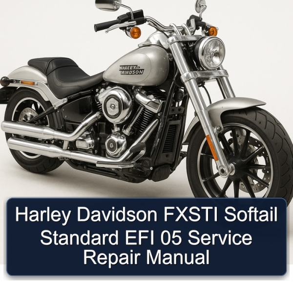Harley Davidson FXSTI Softail Standard EFI 05 Service Repair Manual