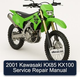 2001 Kawasaki KX85 KX100 Service Repair Manual