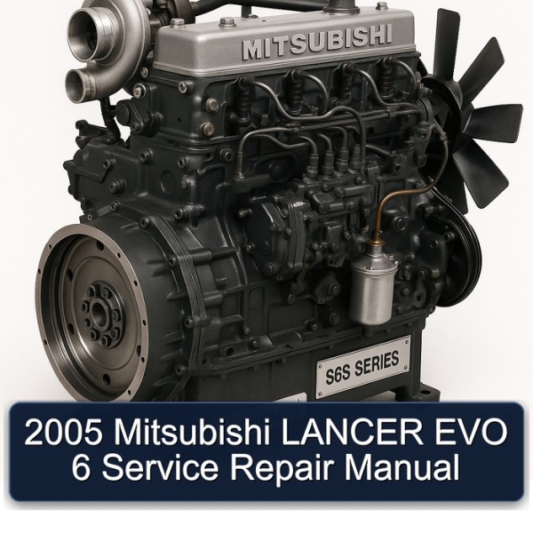 2005 Mitsubishi LANCER EVO 6 Service Repair Manual
