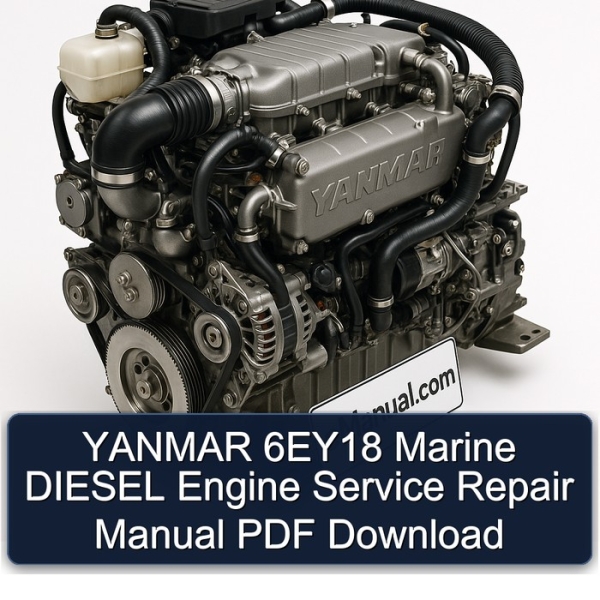 YANMAR 6EY18 Marine DIESEL Engine Service Repair Manual PDF Download