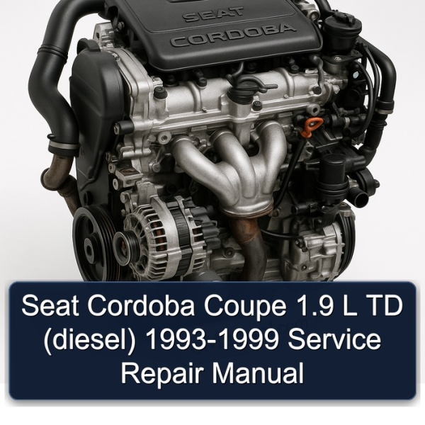 Seat Cordoba Coupe 1.9 L TD (diesel) 1993-1999 Service Repair Manual