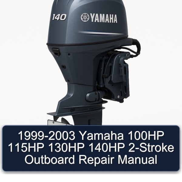 1999-2003 Yamaha 100HP 115HP 130HP 140HP 2-Stroke Outboard Repair Manual