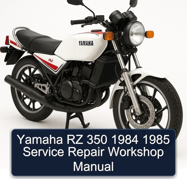 Yamaha RZ 350 1984 1985 Service Repair Workshop Manual