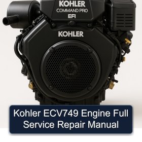 Kohler ECV749 Engine Full Service Repair Manual