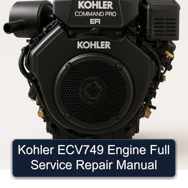 Kohler ECV749 Engine Full Service Repair Manual
