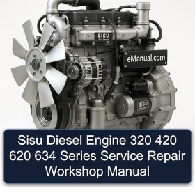 Sisu Diesel Engine 320 420 620 634 Series Service Repair Workshop Manual