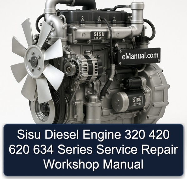 Sisu Diesel Engine 320 420 620 634 Series Service Repair Workshop Manual
