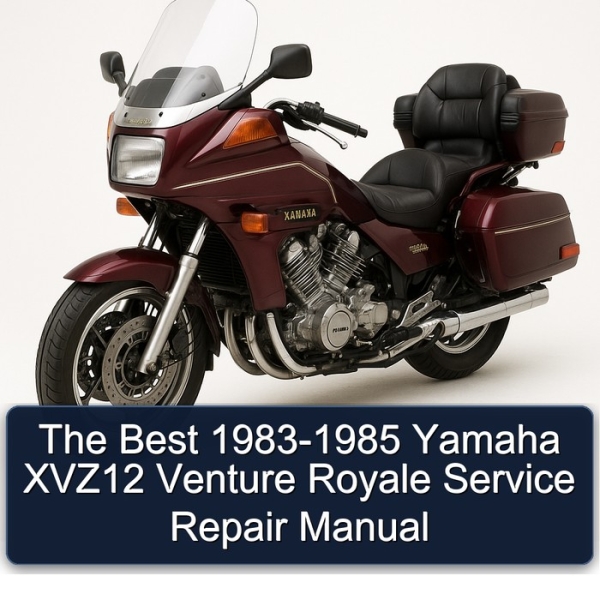 The Best 1983-1985 Yamaha XVZ12 Venture Royale Service Repair Manual