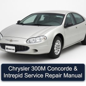 Chrysler 300M Concorde & Intrepid Service Repair Manual