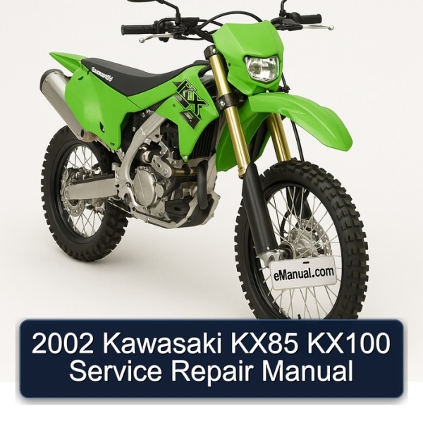 2002 Kawasaki KX85 KX100 Service Repair Manual