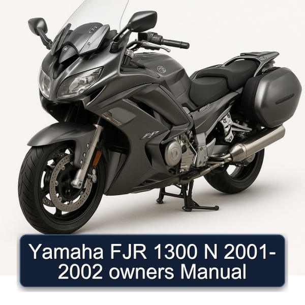 Yamaha FJR 1300 N 2001- 2002 owners Manual