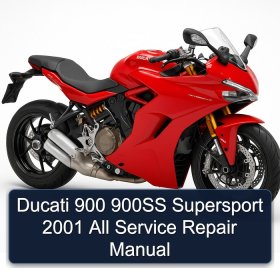 Ducati 900 900SS Supersport 2001 All Service Repair Manual