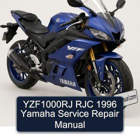 YZF1000RJ RJC 1996 Yamaha Service Repair Manual