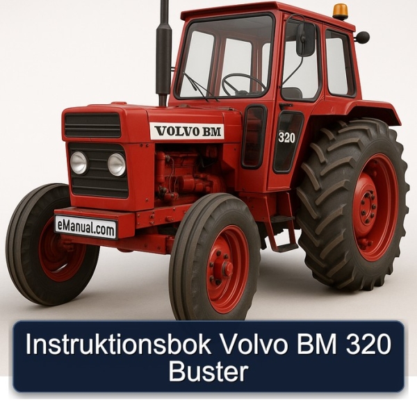 Instruktionsbok Volvo BM 320 Buster