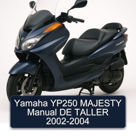 Yamaha YP250 MAJESTY Manual DE TALLER 2002-2004