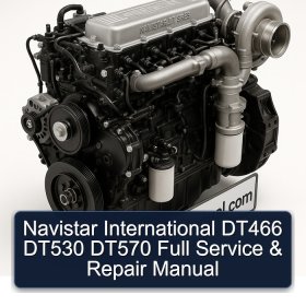 Navistar International DT466 DT530 DT570 Full Service & Repair Manual