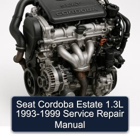 Seat Cordoba Estate 1.3L 1993-1999 Service Repair Manual
