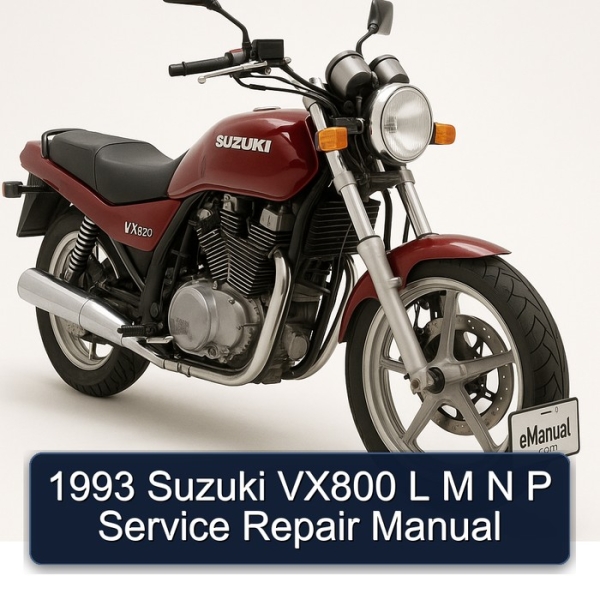 1993 Suzuki VX800 L M N P Service Repair Manual