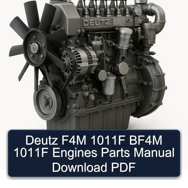 Deutz F4M 1011F BF4M 1011F Engines Parts Manual Download PDF
