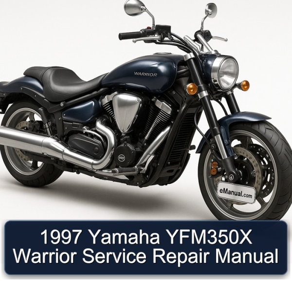 1997 Yamaha YFM350X Warrior Service Repair Manual