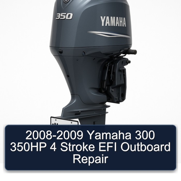 2008-2009 Yamaha 300 350HP 4 Stroke EFI Outboard Repair