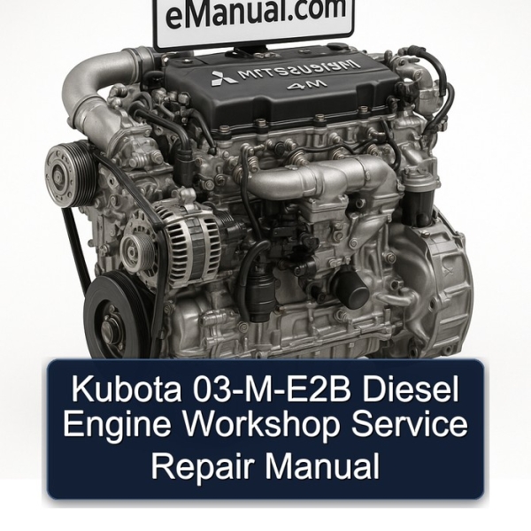 Kubota 03-M-E2B Diesel Engine Workshop Service Repair Manual