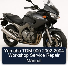 Yamaha TDM 900 2002-2004 Workshop Service Repair Manual