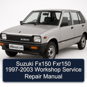 Suzuki Fx150 Fxr150 1997-2003 Workshop Service Repair Manual
