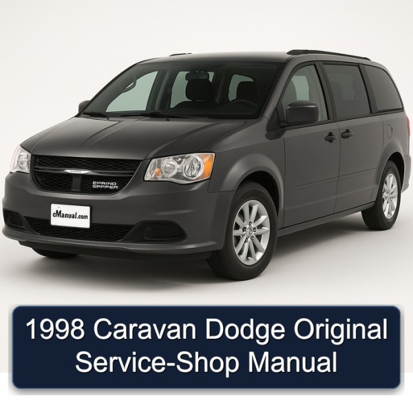 1998 Caravan Dodge Original Service-Shop Manual
