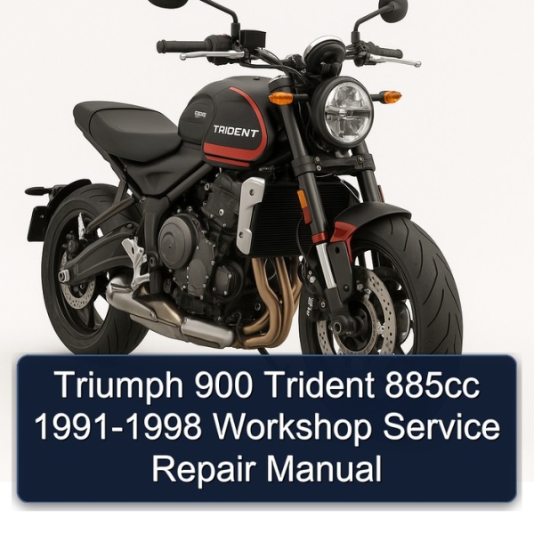 Triumph 900 Trident 885cc 1991-1998 Workshop Service Repair Manual