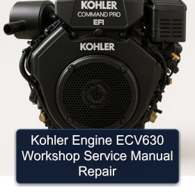 Kohler Engine ECV630 Workshop Service Manual Repair