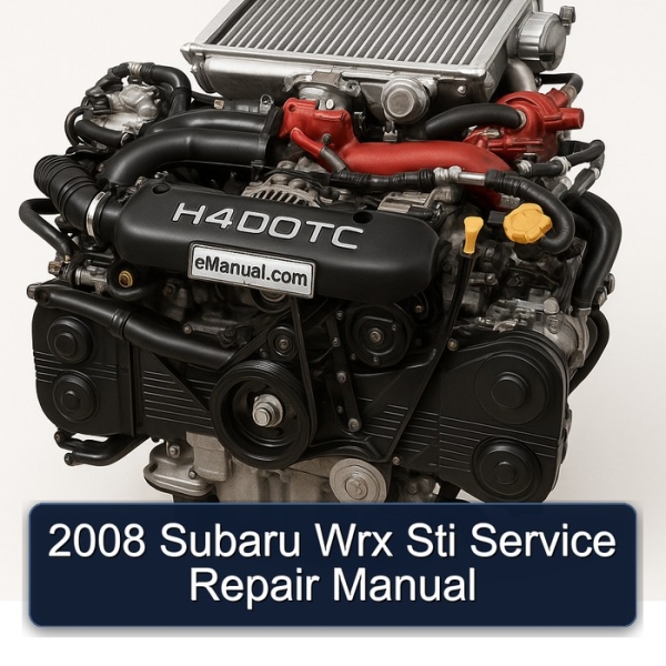 2008 Subaru Wrx Sti Service Repair Manual