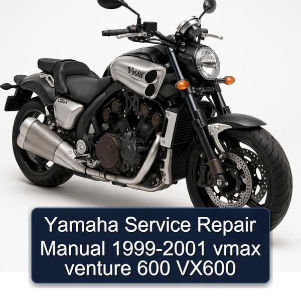 Yamaha Service Repair Manual 1999-2001 vmax venture 600 VX600