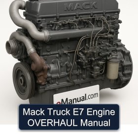 Mack Truck E7 Engine OVERHAUL Manual