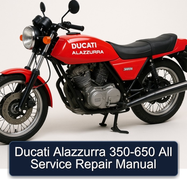 Ducati Alazzurra 350-650 All Service Repair Manual