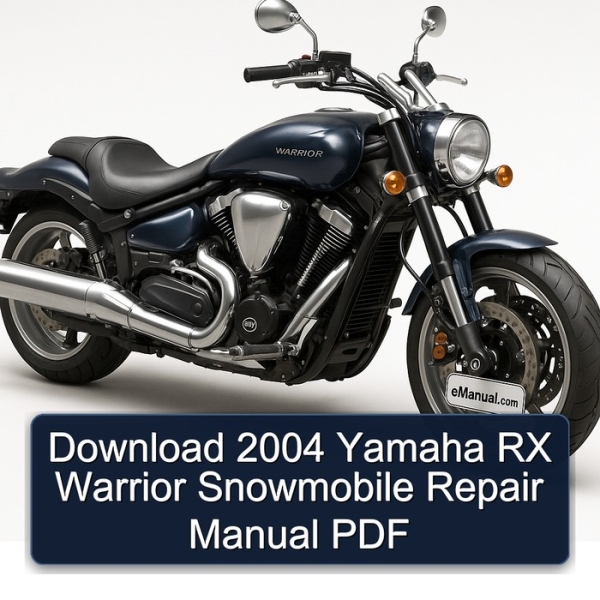 Download 2004 Yamaha RX Warrior Snowmobile Repair Manual PDF
